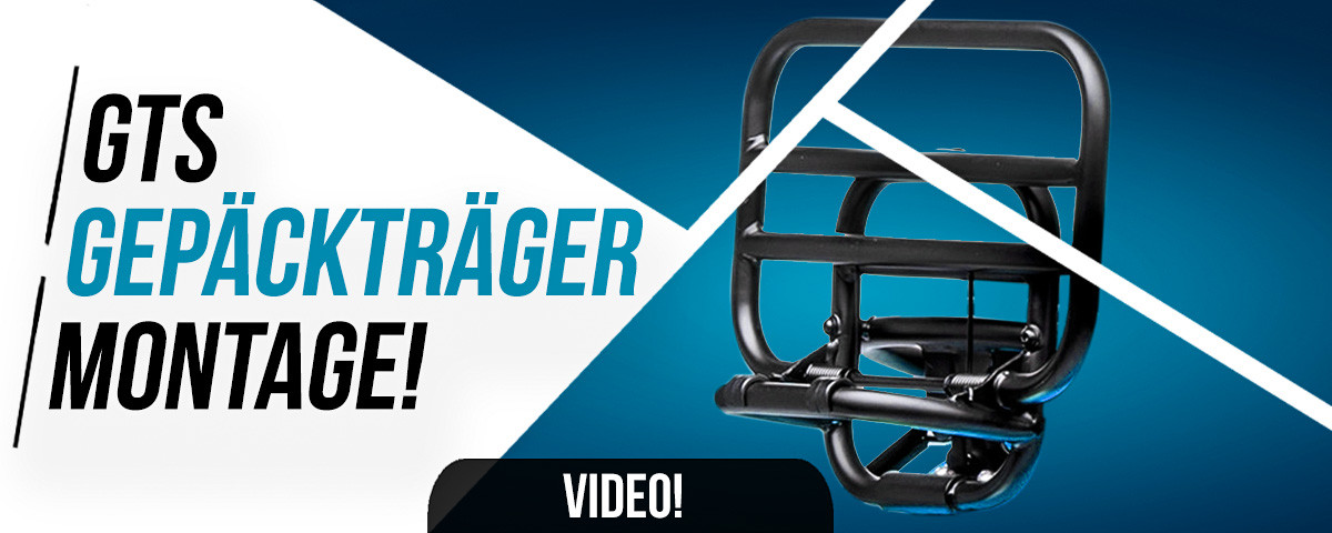 Gepäckträger für Vespa GTS